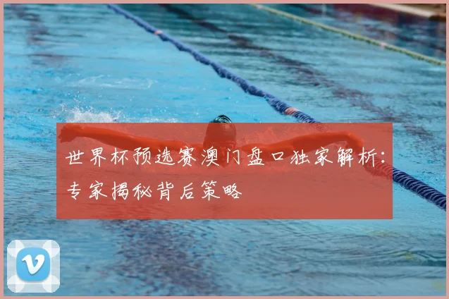 世界杯预选赛澳门盘口独家解析：专家揭秘背后策略